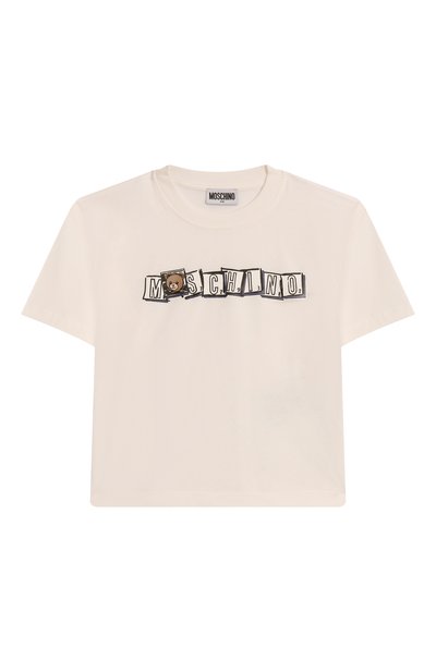 Хлопковая футболка MOSCHINO, арт. HUM05F/LAA20/10-14