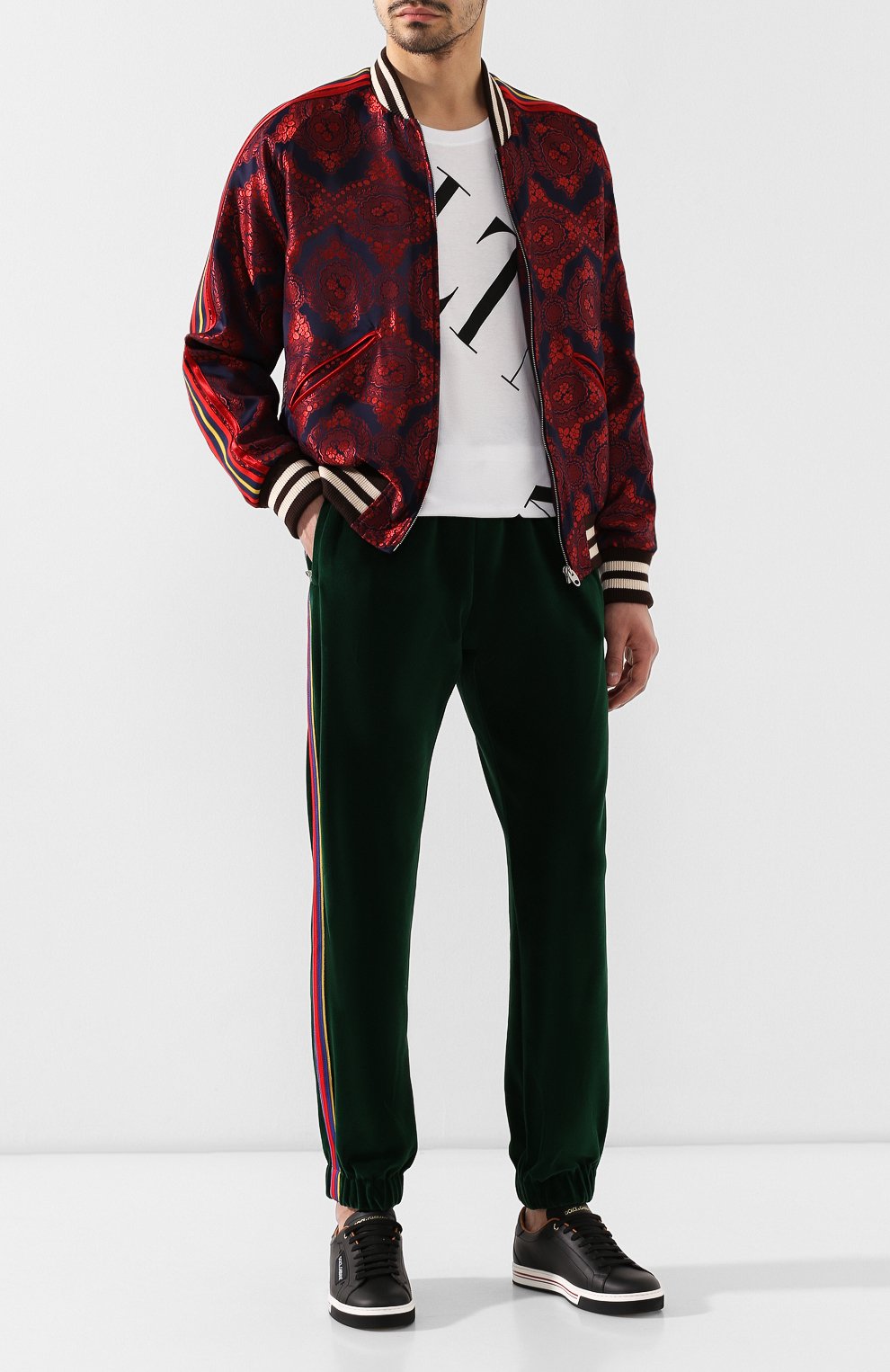 Хлопковые джоггеры GUCCI, арт. 572729/XJA4Z, фото 2