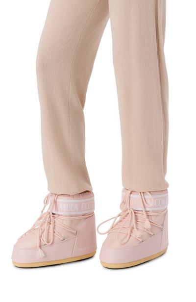 Текстильные полусапоги icon low MOON BOOT светло-розового цвета по цене 23100 руб., арт. 80D1409340, фото 2 Текстильные полусапоги icon low MOON BOOT, арт. 80D1409340, фото 2