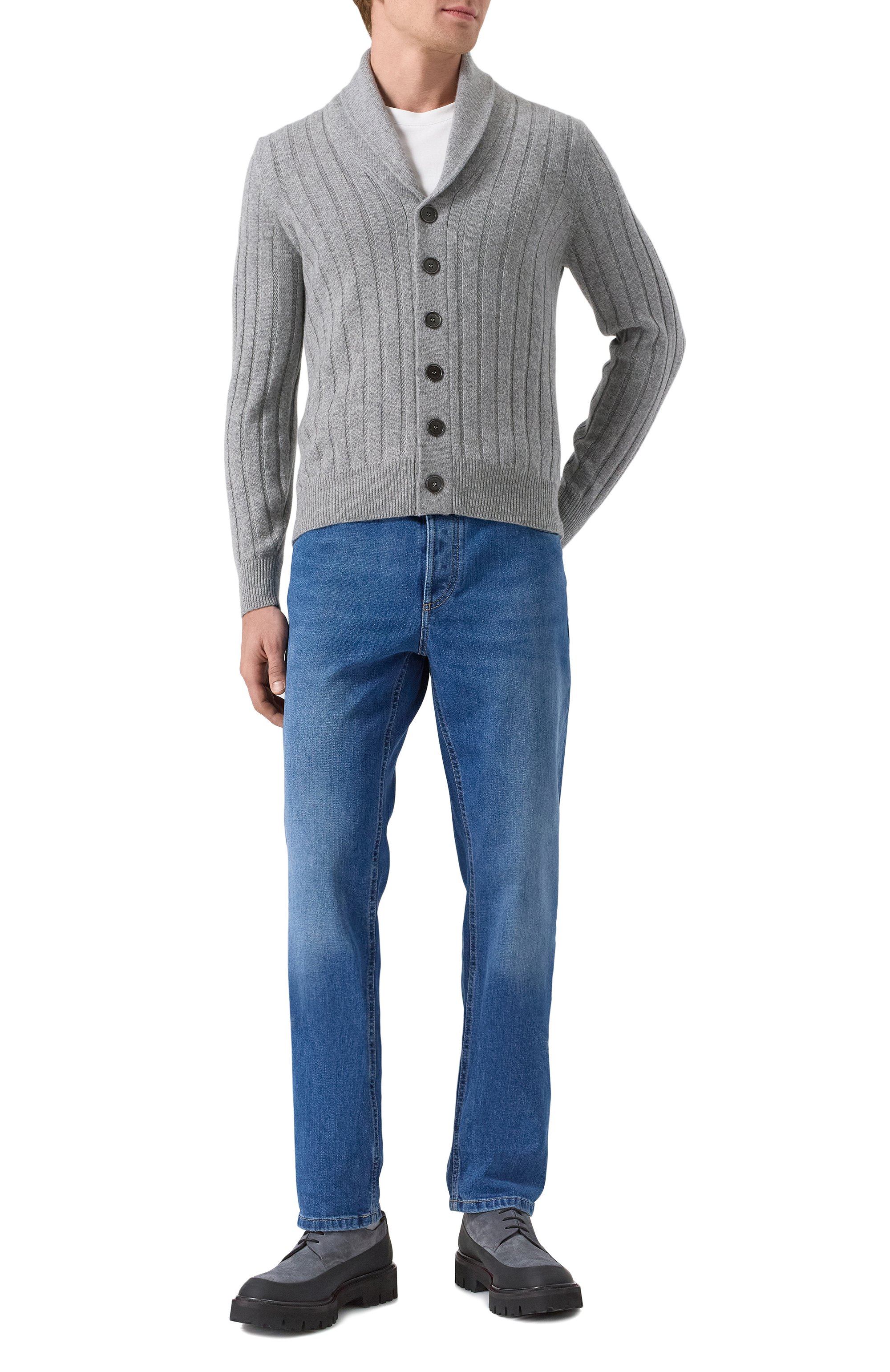 Кашемировый кардиган BRUNELLO CUCINELLI, арт. M22708106, фото 2