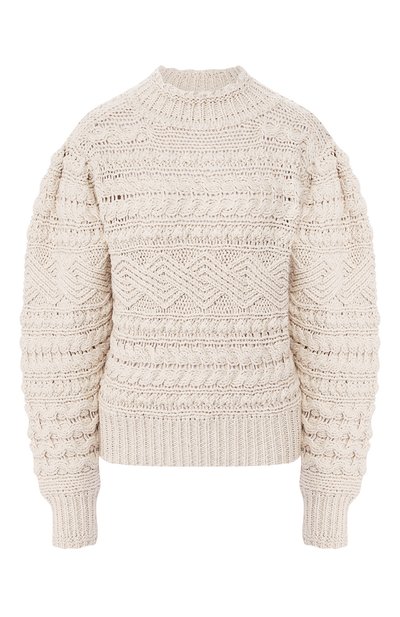 Женский свитер из смеси хлопка и льна ISABEL MARANT, арт. PU1238-20P048I/MA0