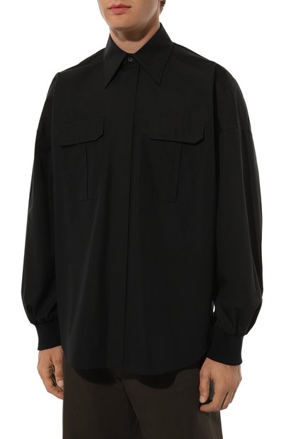 Хлопковая рубашка ALEXANDER MCQUEEN, арт. 720385/QRN66, фото 3