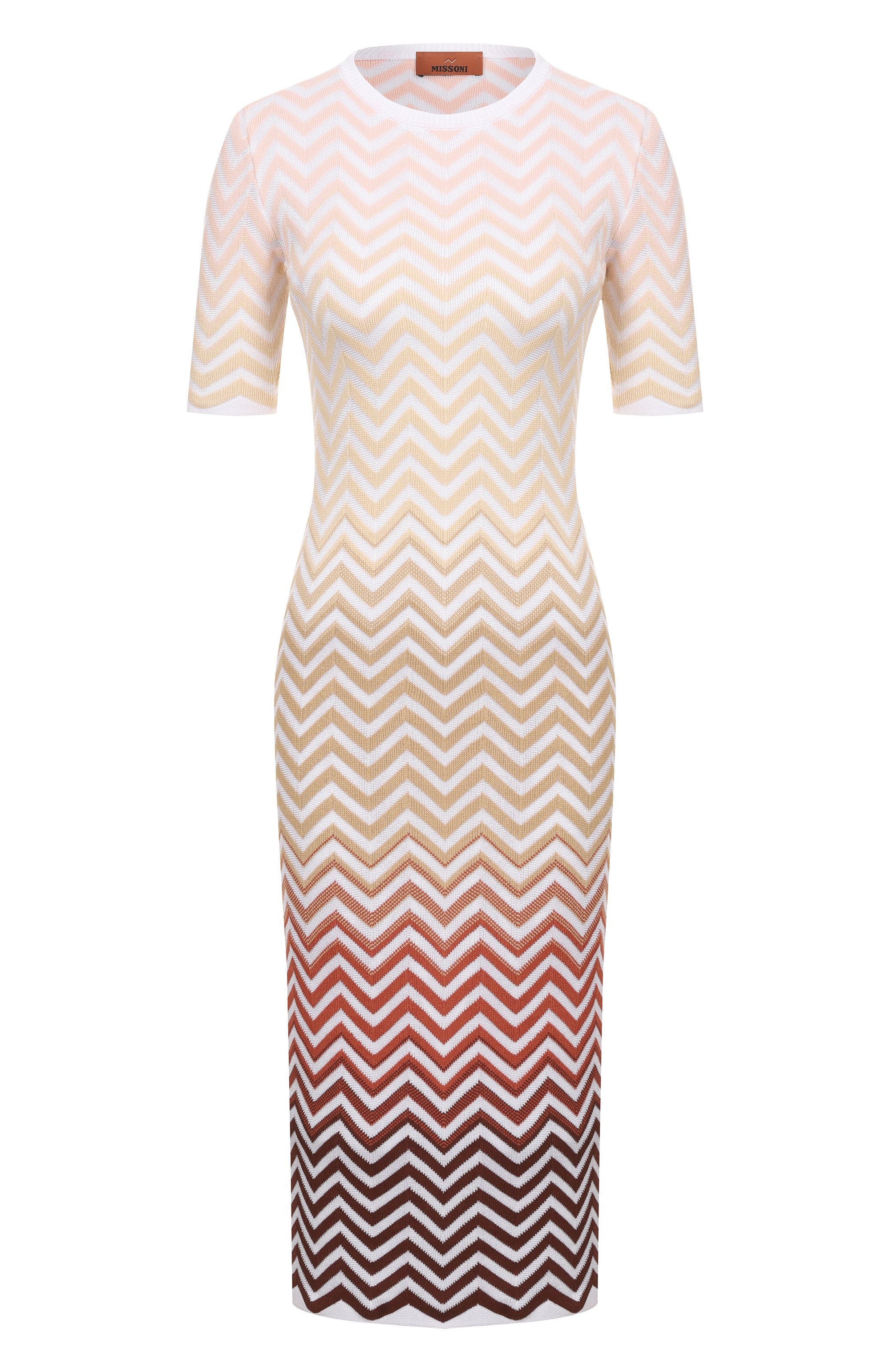 Платье из хлопка и вискозы MISSONI, арт. DS25SG0T/BK044V, фото 1