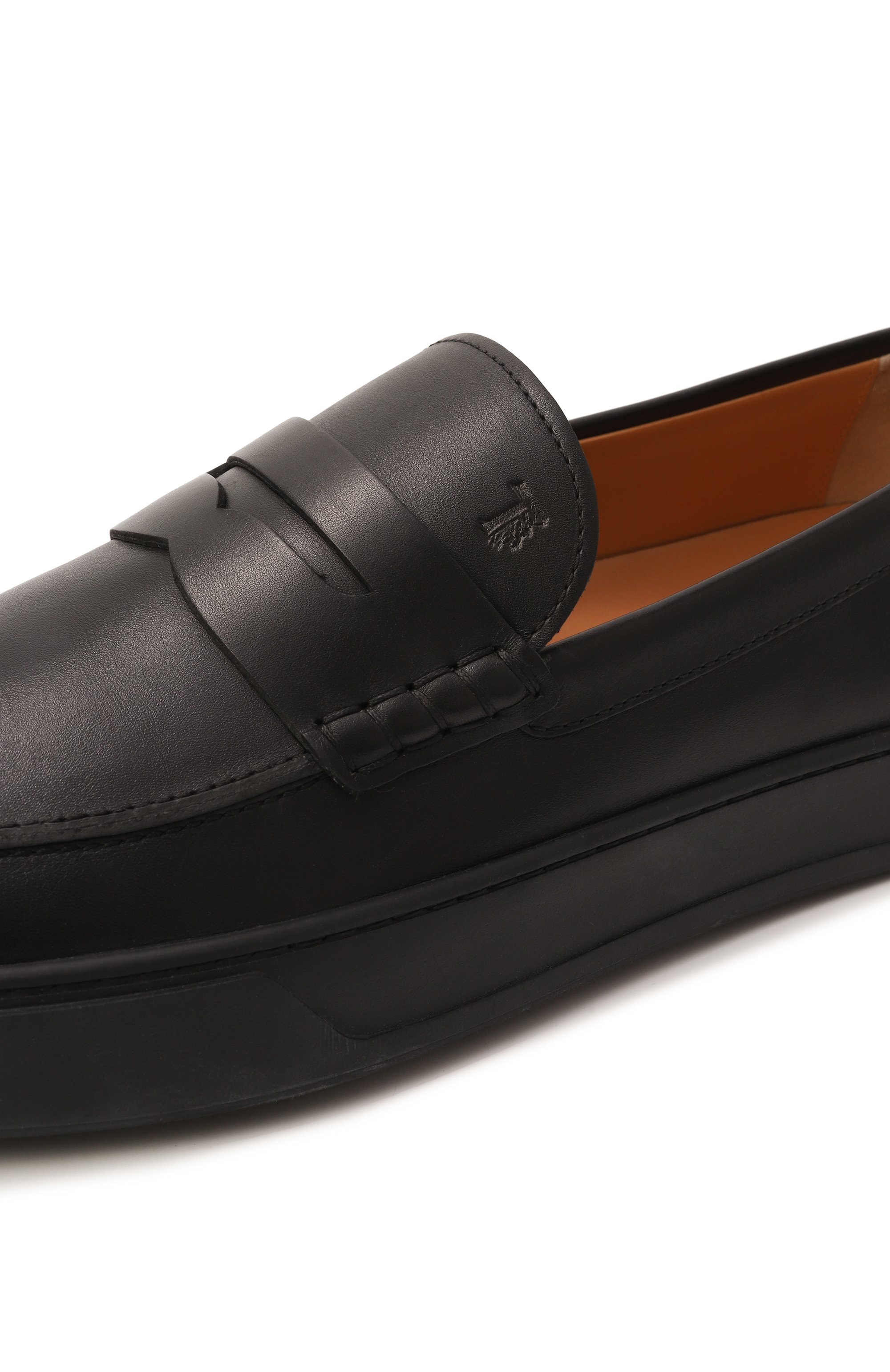 Кожаные пенни-лоферы TOD’S, арт. XXM04L00640/N6M, фото 7