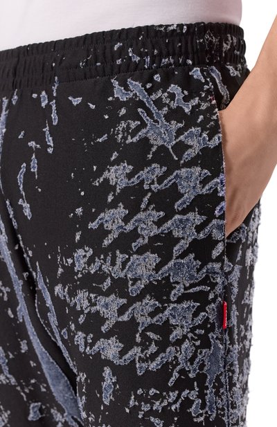 Джоггеры DIESEL голубого цвета по цене 52250 руб., арт. A21576/0PGBE, фото 5 Джоггеры DIESEL, арт. A21576/0PGBE, фото 5