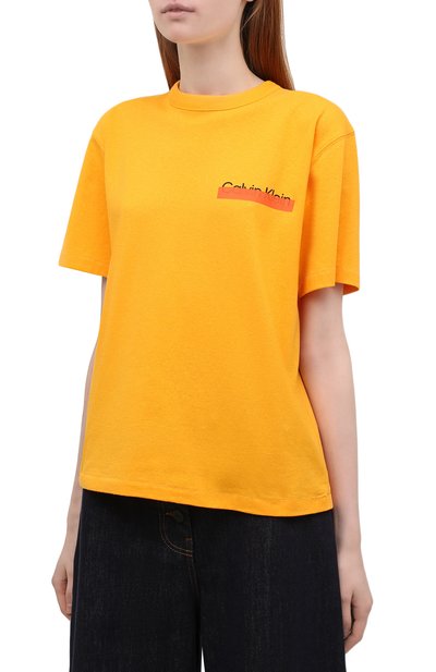 Хлопковая футболка HERON PRESTON FOR CALVIN KLEIN, арт. K20K203717, фото 3