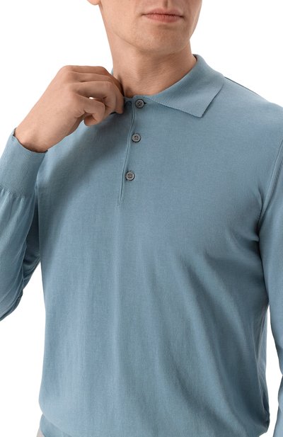 Хлопковое поло CANALI, арт. C0017/MK00145, фото 5