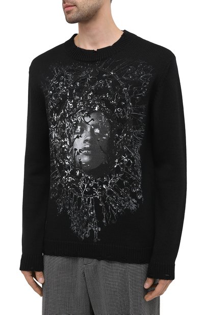 Свитер RH45 черного цвета по цене 28050 руб., арт. JK04-I, фото 3 Свитер RH45, арт. JK04-I, фото 3