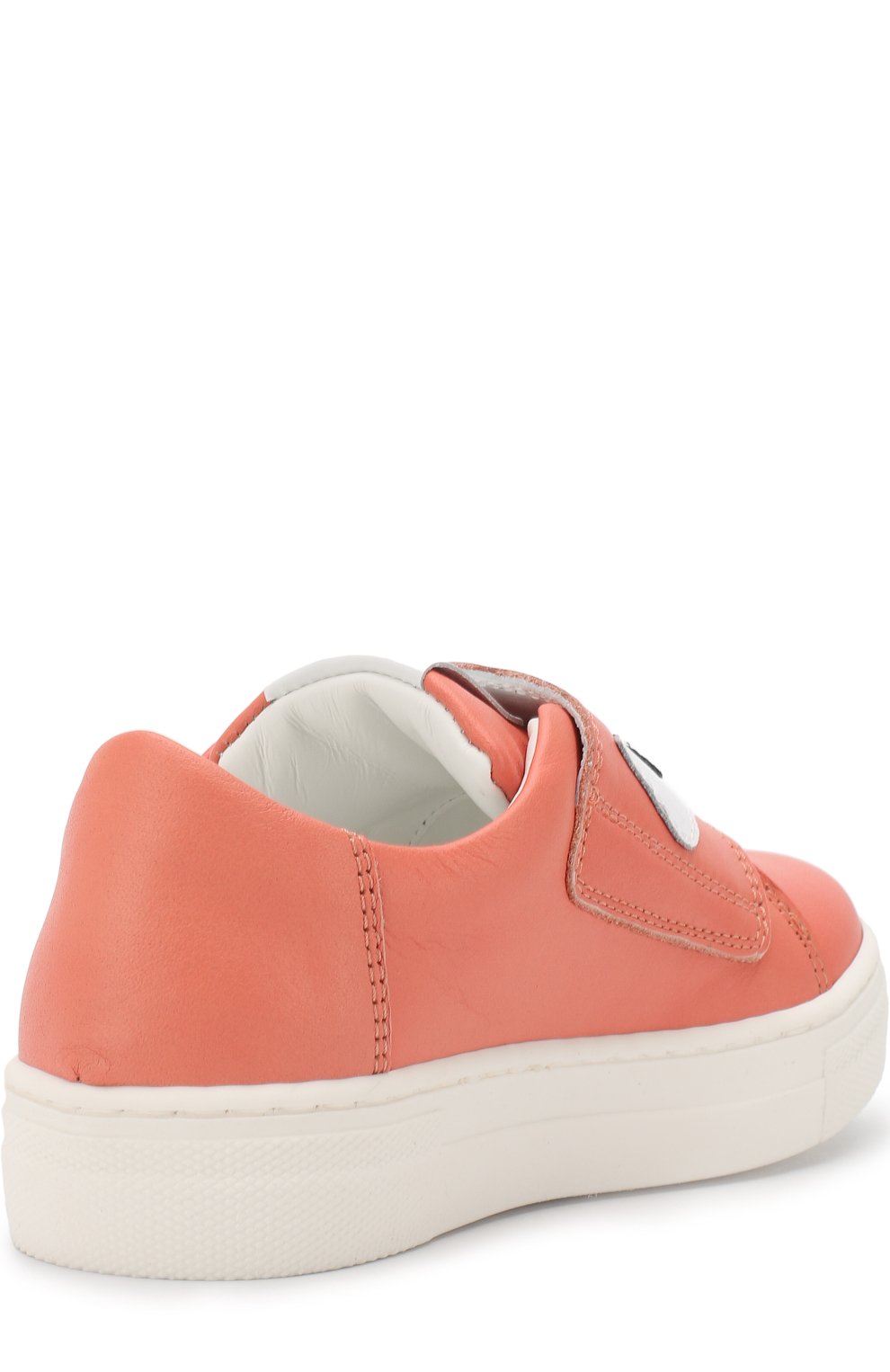 Кожан ые кеды с застежками велькро FENDI, арт. JMR160/NA7/36-37, фото 3