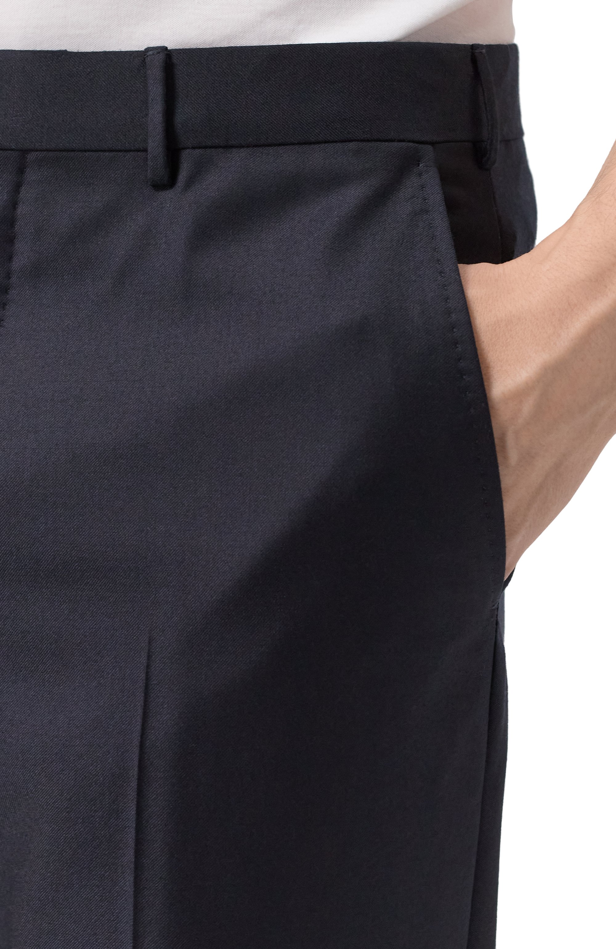 Шерстяные брюки ZEGNA, арт. 75TB12/C22685, фото 5