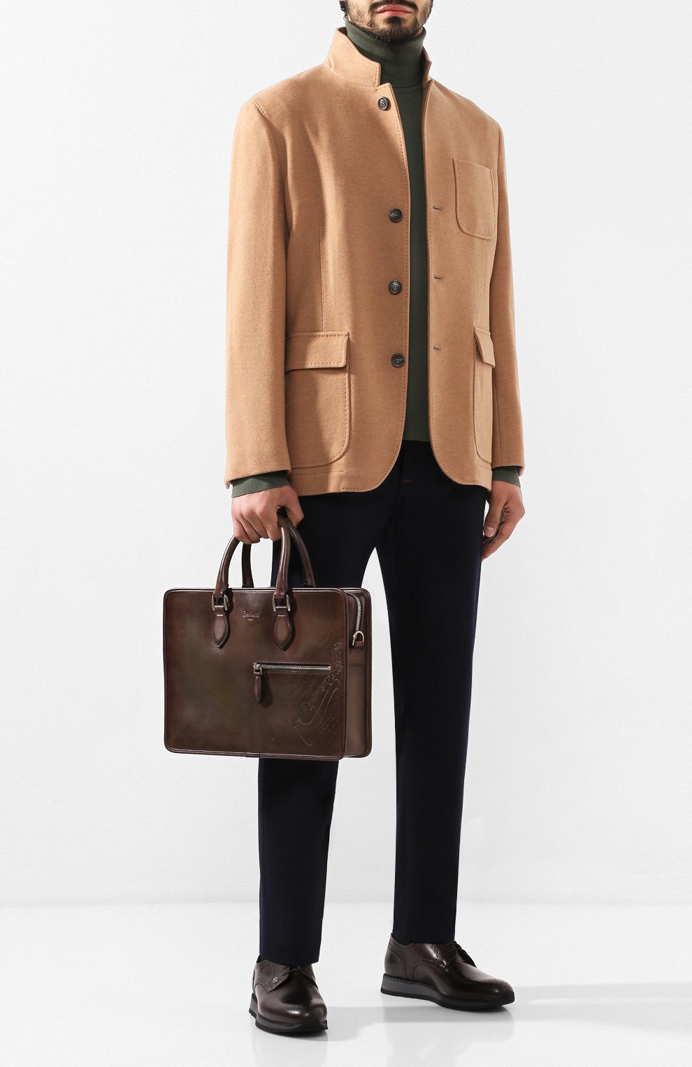 Кожаный портфель BERLUTI, арт. M183323, фото 2