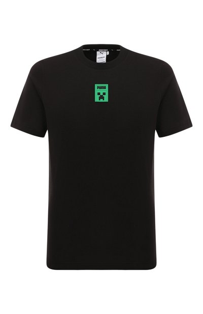 Хлопковая футболка puma x minecraft PUMA, арт. 53437401, фото 1