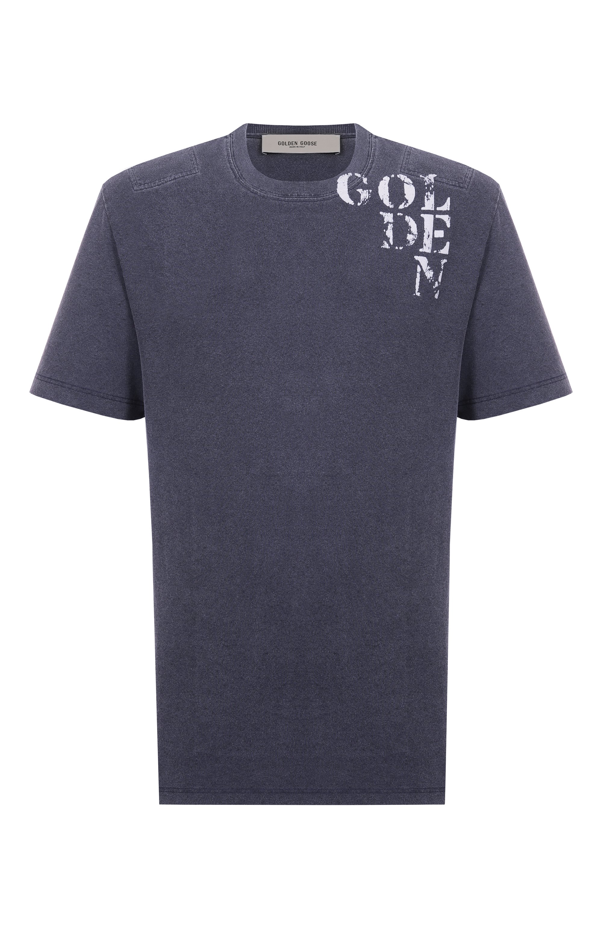 Хлопковая футболка GOLDEN GOOSE DELUXE BRAND, арт. GMP01220.P002136, фото 1