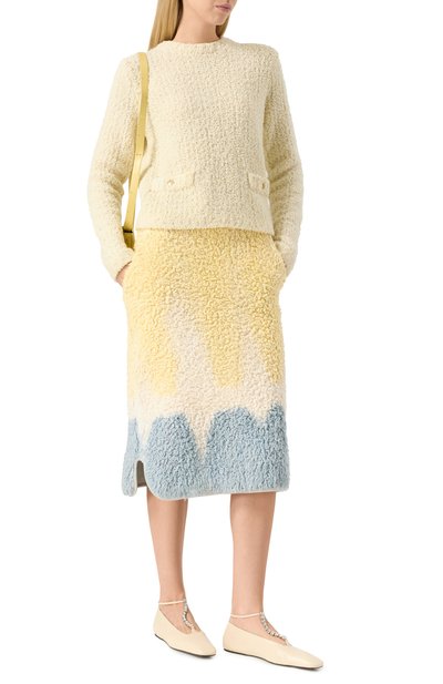 Кожаные балетки JIL SANDER, арт. J15WZ0021/P4864, фото 3
