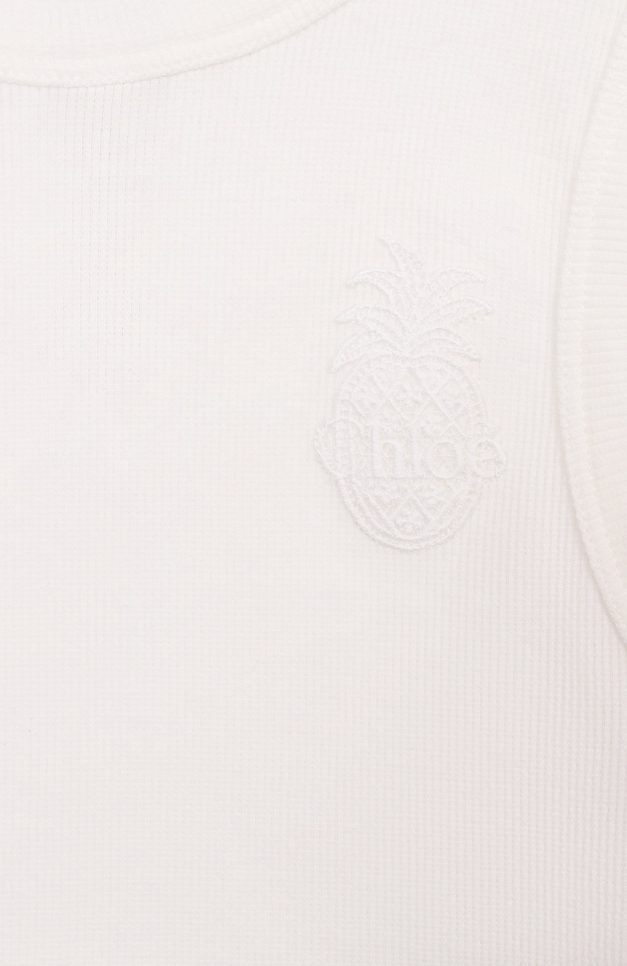 Хлопковый топ CHLOÉ, арт. C20852, фото 3