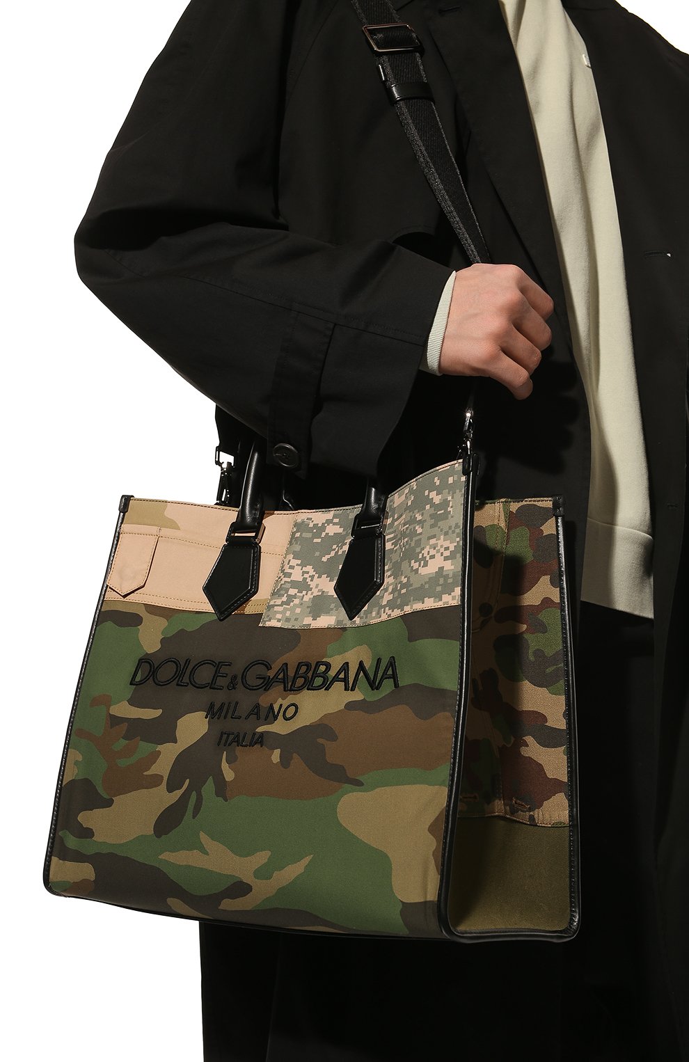 Текстильный тоут DOLCE & GABBANA, арт. BM1796/AY106, фото 6