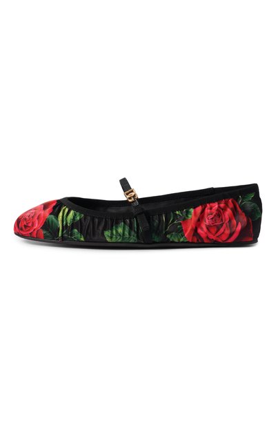 Текстильные балетки vally DOLCE & GABBANA, арт. CB0288/A0709, фото 4