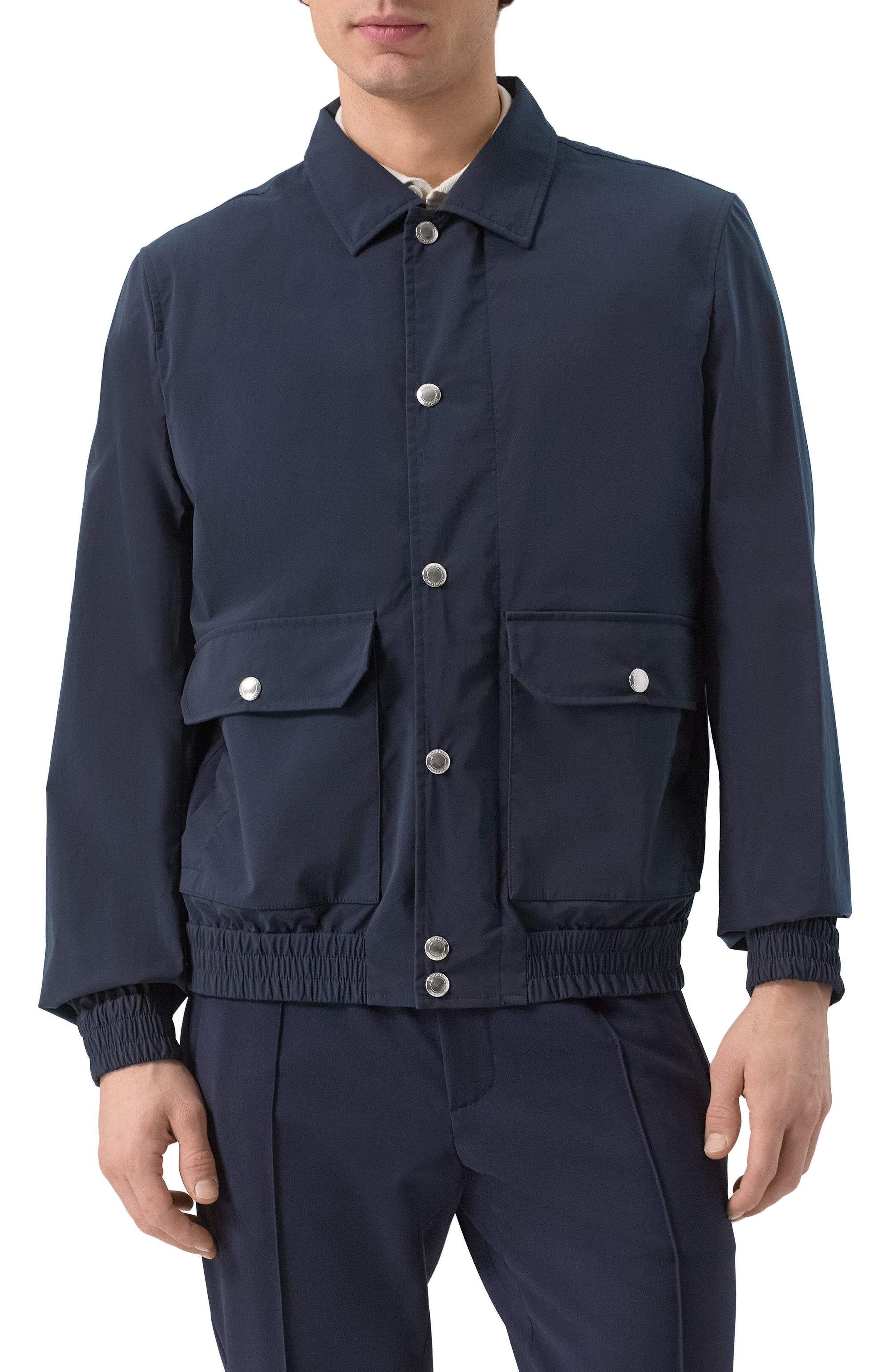 Хлопковый бомбер BRUNELLO CUCINELLI, арт. MR4566515, фото 3