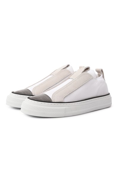 Женские текстильные кеды BRUNELLO CUCINELLI, арт. MZ49G2940