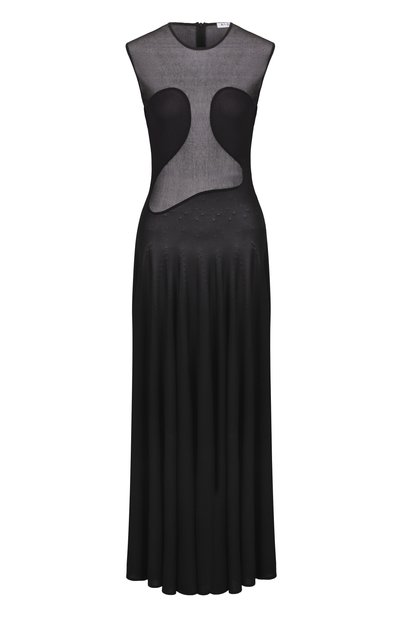 Женское платье из вискозы ALAIA, арт. AA9R2653K061A