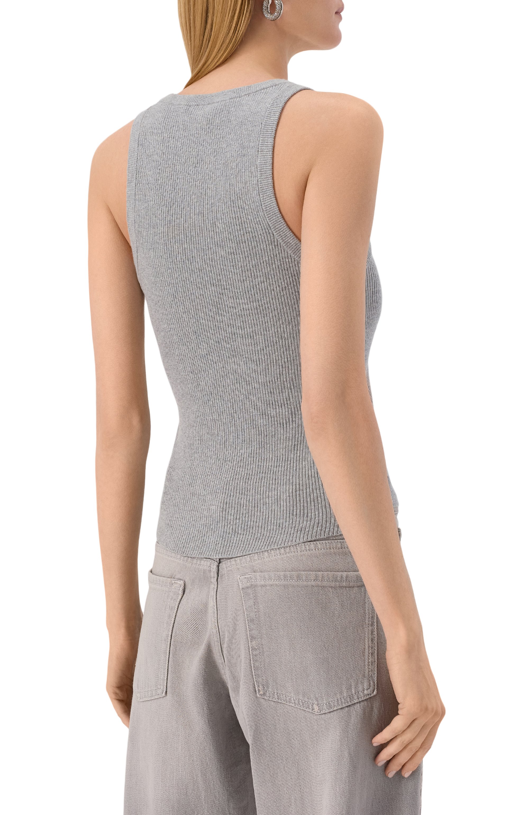 Майка из хлопка и кашемира ADDICTED, арт. MK911C, фото 4