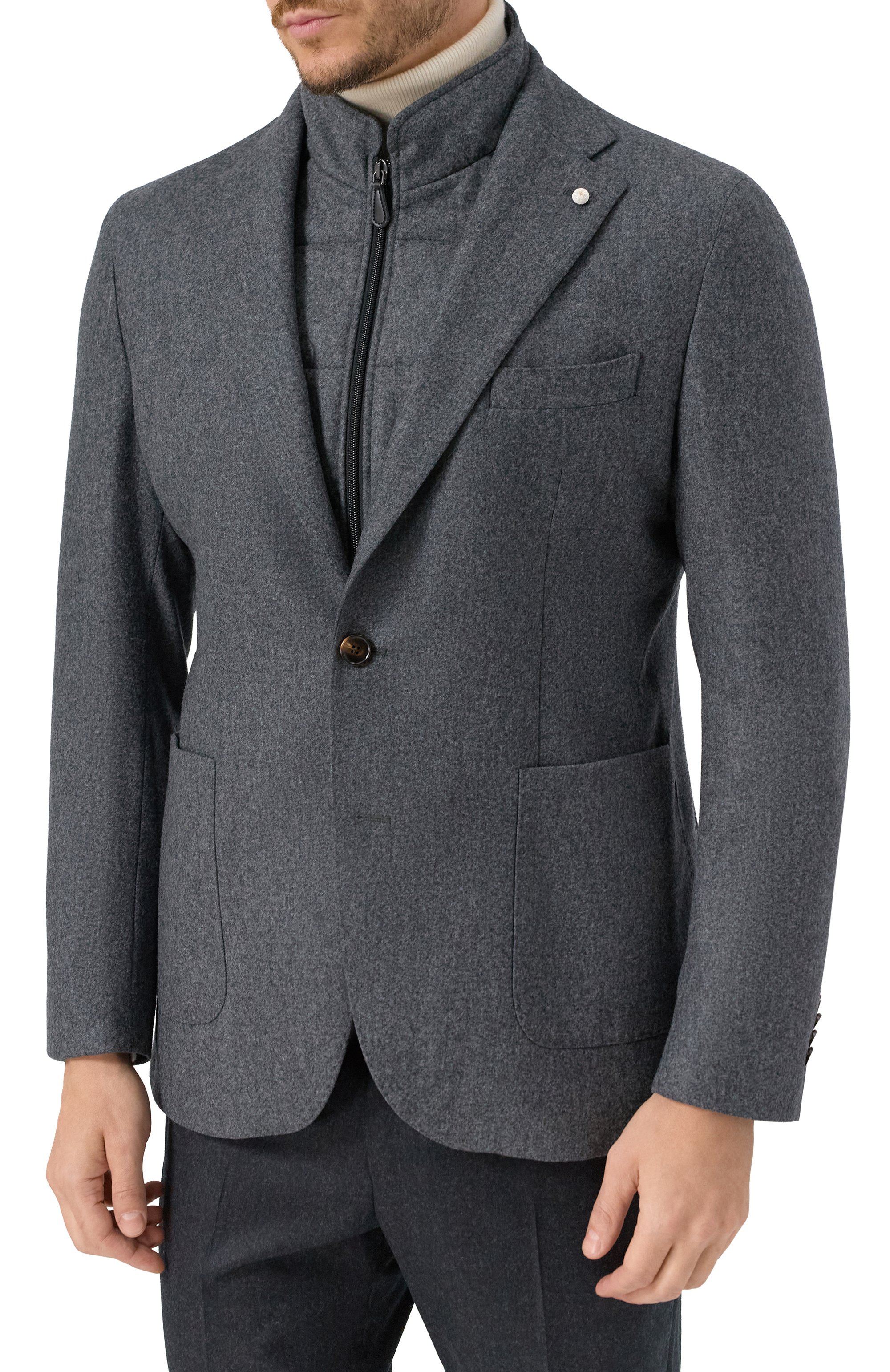 Шерстяной пиджак L.B.M. 1911, арт. 2592/52715, фото 4