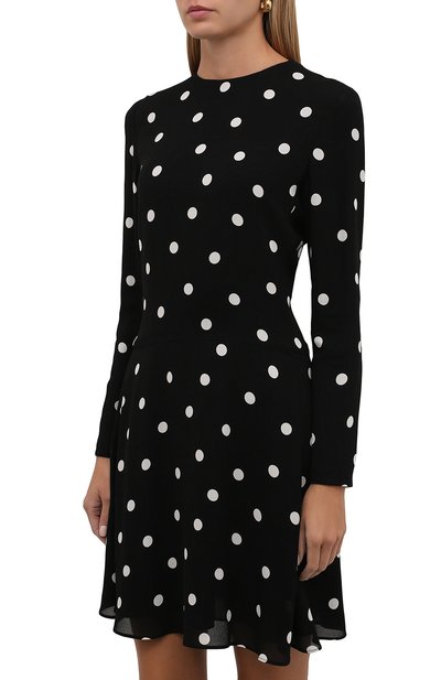 Платье из вискозы SAINT LAURENT, арт. 667489/Y3C97, фото 3