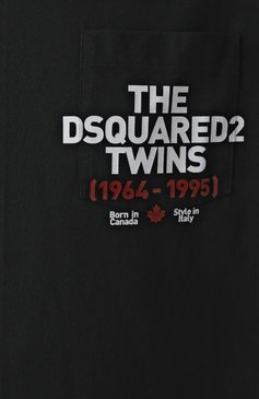 Мужская хлопковая футболка DSQUARED2 черного цвета, арт. S74GD1407/S23009 | Фото 6 (Драгоценные камни: Проставлено; Материал внешний: Хлопок; Рукава: 3/4; Материал сплава: Проставлено; Длина (для топов): Стандартные; Стили: Кэжуэл; Принт: С принтом; Кросс-КТ: Джерси; Мужское Кросс-КТ: Футболка-одежда)