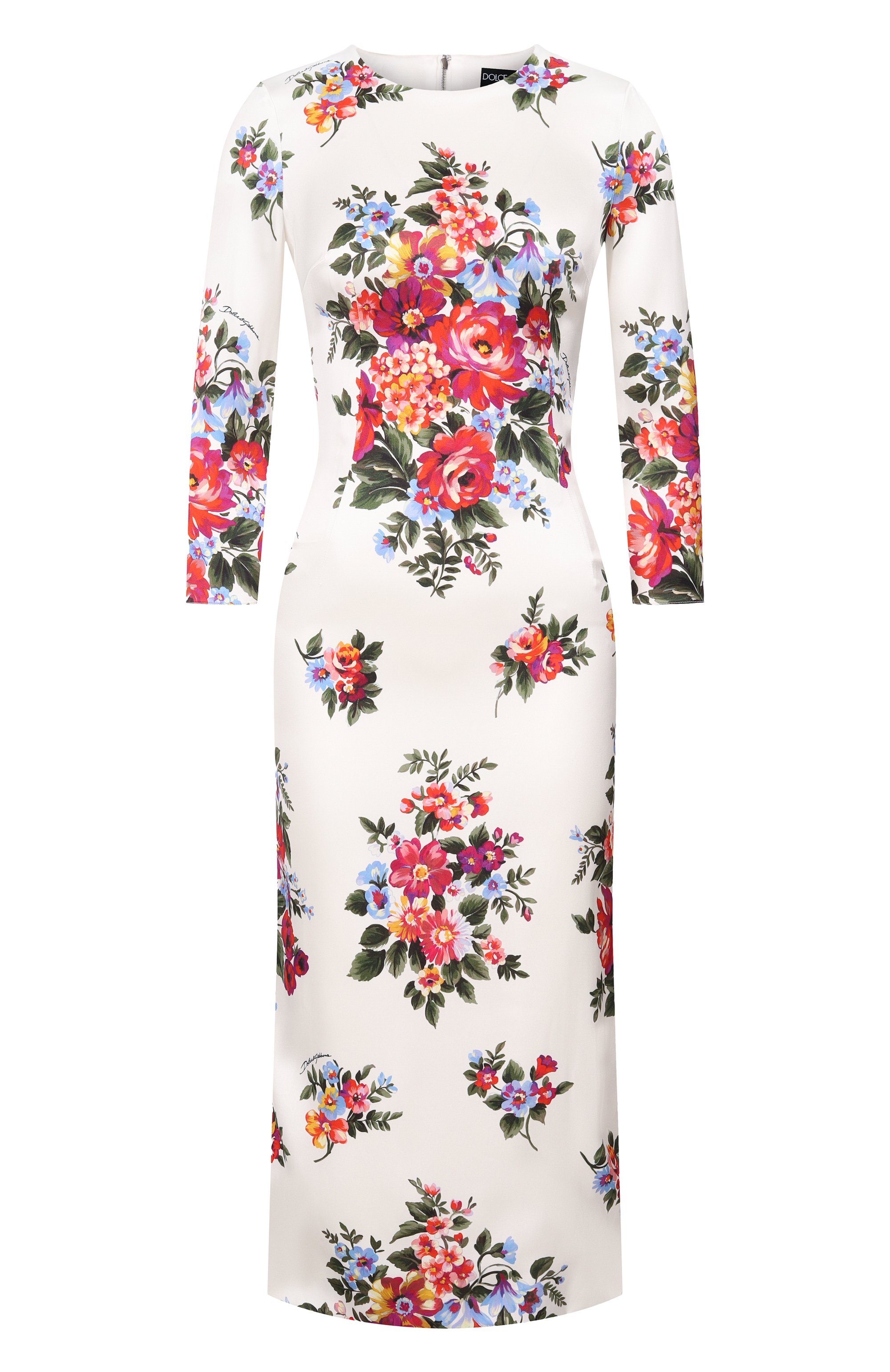 Атласное платье DOLCE & GABBANA, арт. F612VT/FSICE, фото 1