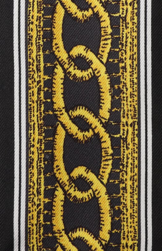 Шелковый шарф-твилли Elie Saab 710009405 Чёрный  710009405 Фото 4