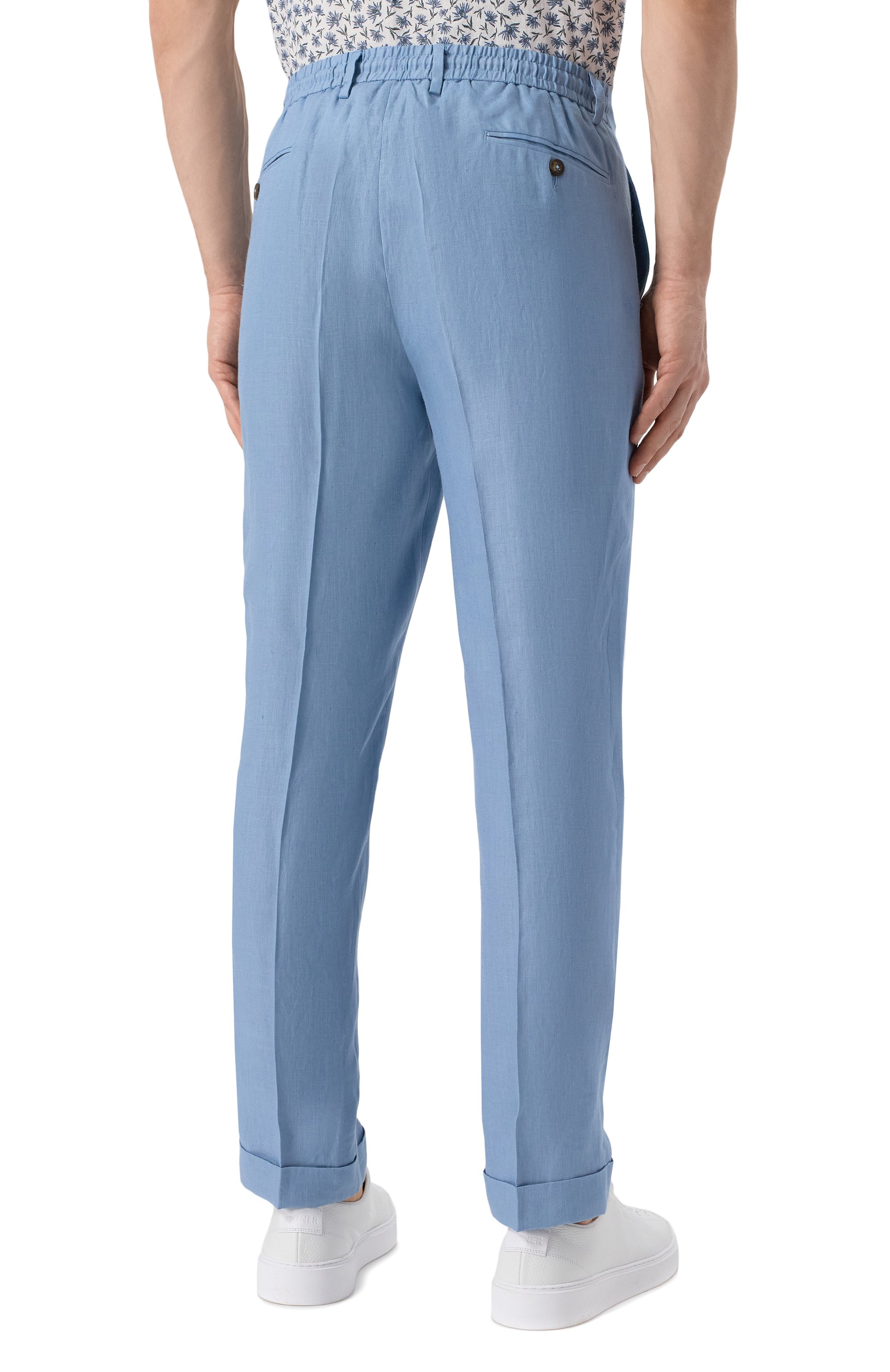 Льняные брюки GRAN SASSO, арт. 76114/50017, фото 4