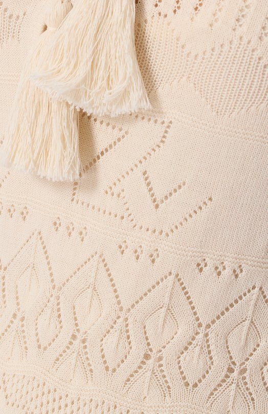 Хлопковое платье Zadig and Voltaire KWDR01211 Кремовый  KWDR01211 Фото 6
