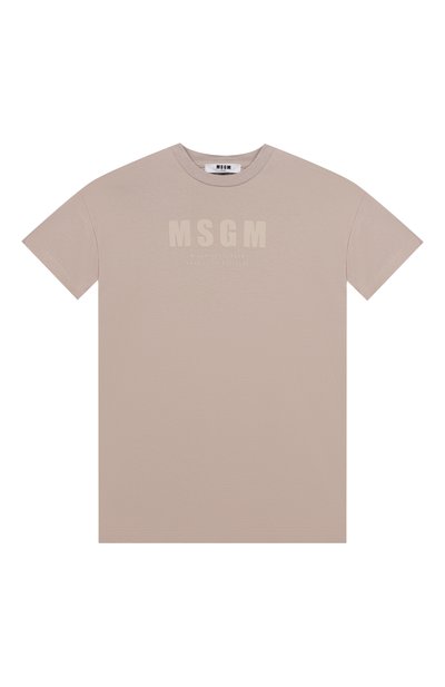 Хлопковое платье MSGM KIDS, арт. S5MSJGDR178