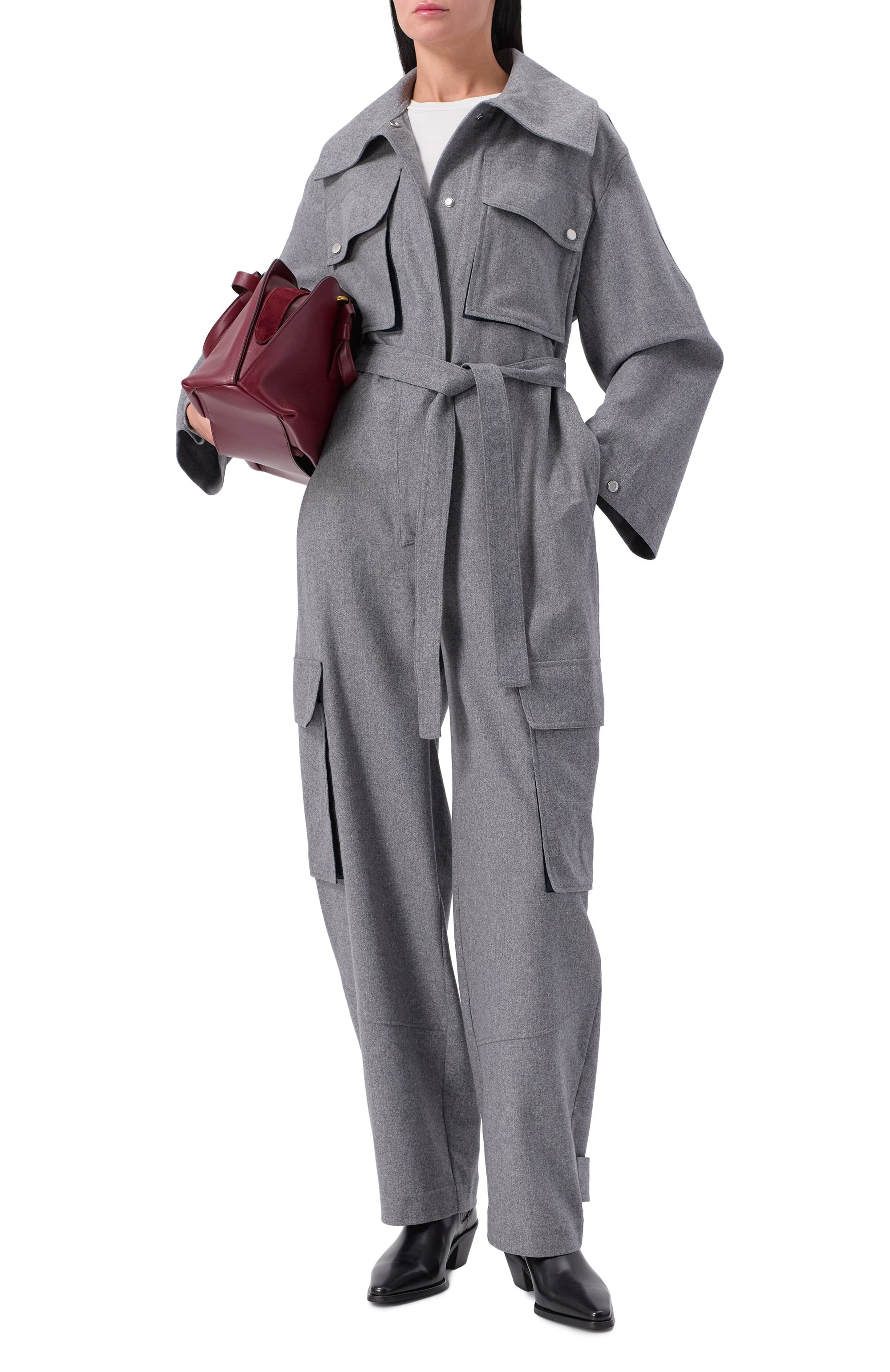 Комбинезон из шерсти и лиоцелла BOSS, арт. 50548121, фото 2