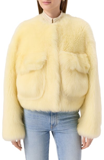 Шуба из ягненка BOTTEGA VENETA, арт. 773232-V27W0, фото 3