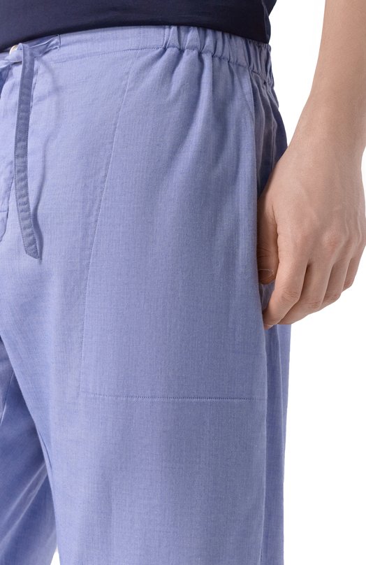 Хлопковые домашние брюки Roberto Ricetti PATASCA LUNG0/LX35613 Синий  PATASCA LUNG0/LX35613 Фото 5