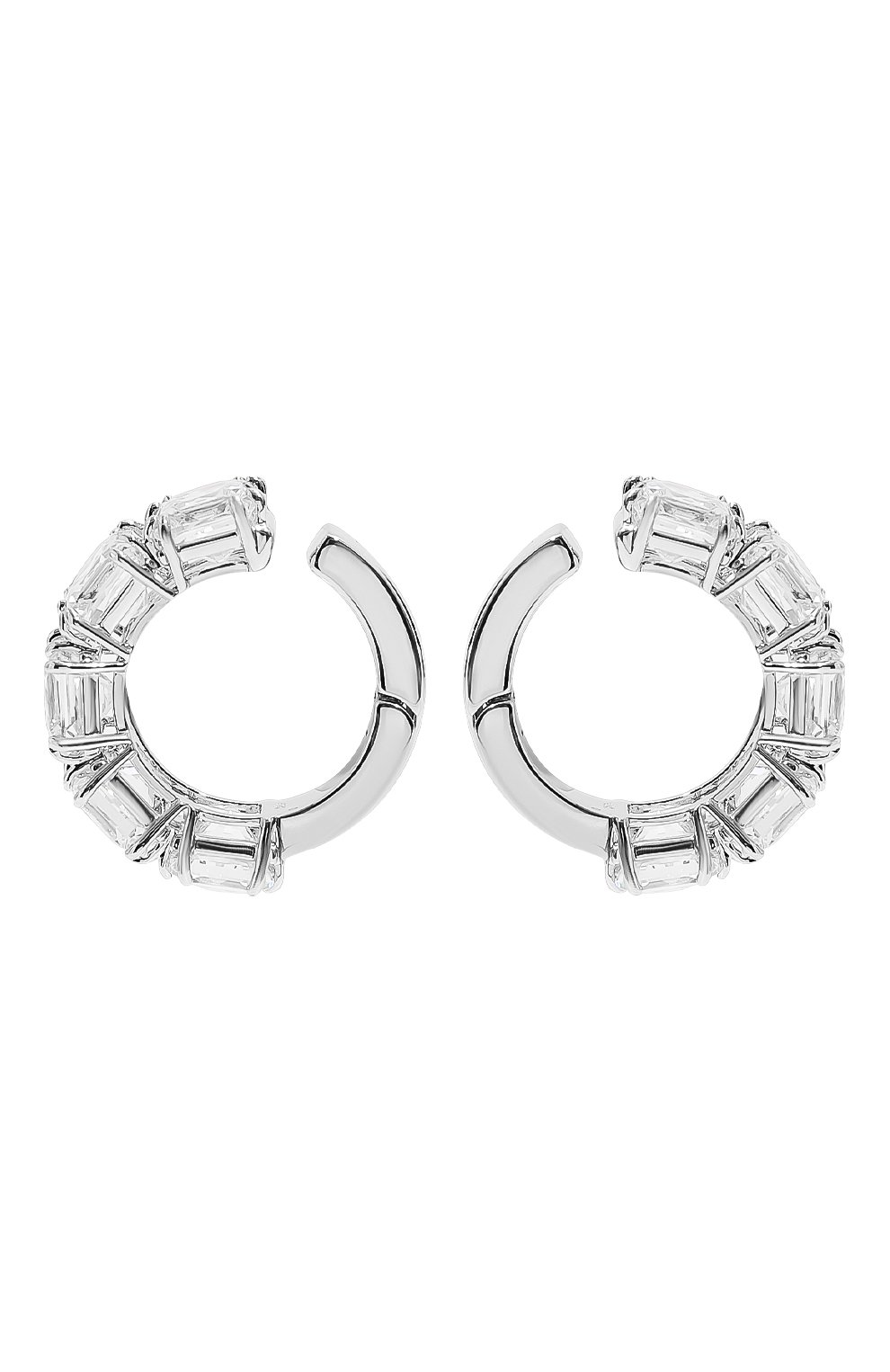 Серьги-клипсы millenia SWAROVSKI серебряного цвета по цене 20950 руб., арт. 5654557, фото 1 Серьги-клипсы millenia SWAROVSKI, арт. 5654557, фото 1