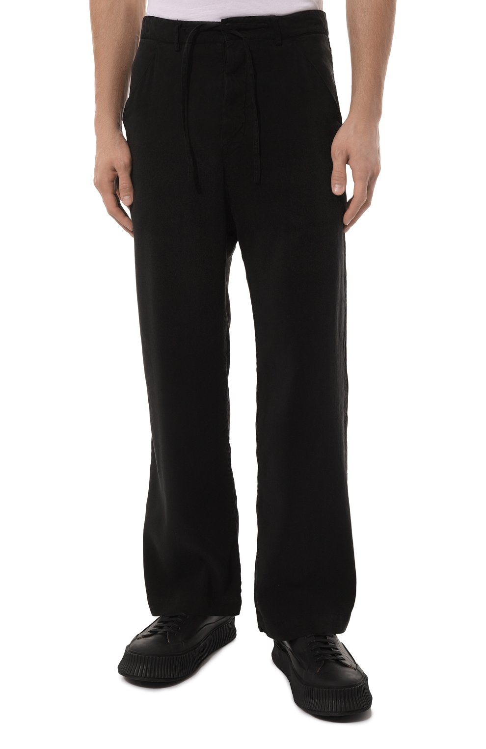 Брюки изо льна и шелка HANNES ROETHER, арт. 110447/BA21LAT0N.600, фото 3