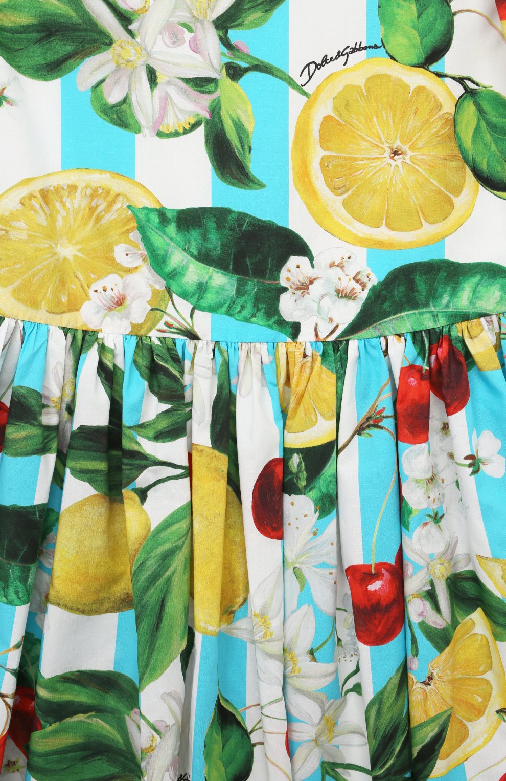 Хлопковое платье DOLCE & GABBANA, арт. L52DY6/HS5Q6, фото 3