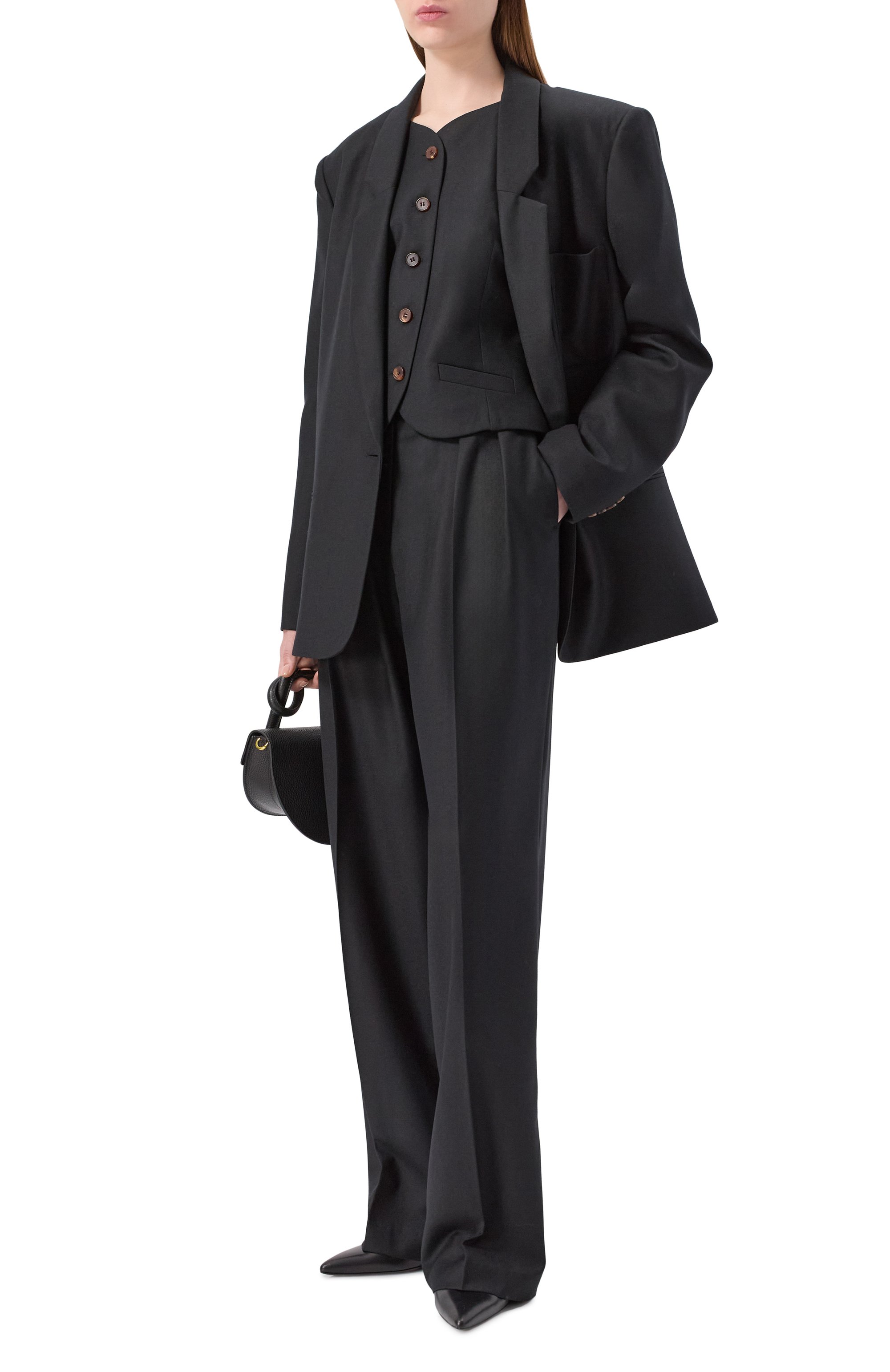 Жилет из кашемира и шелка LESYANEBO, арт. LN03H- 411_MAE, фото 2