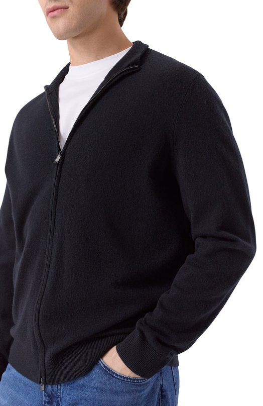 Кашемировый кардиган BOSS 50549988 Чёрный  50549988 Фото 5