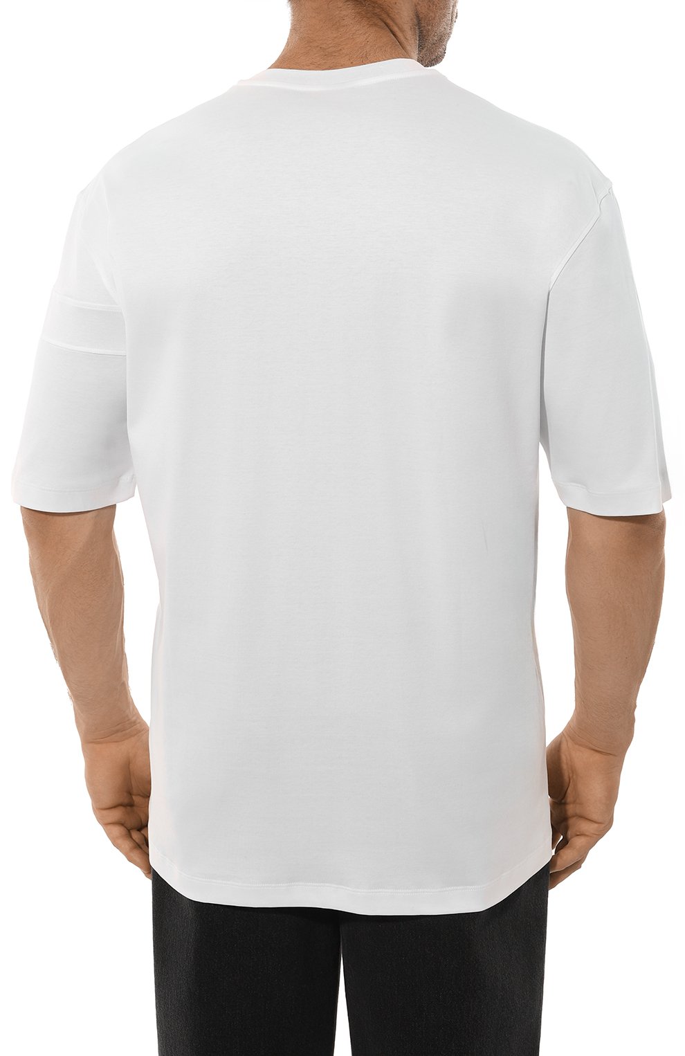 Хлопковая футболка ZILLI, арт. TSR001M0110VZI0P0/66, фото 4