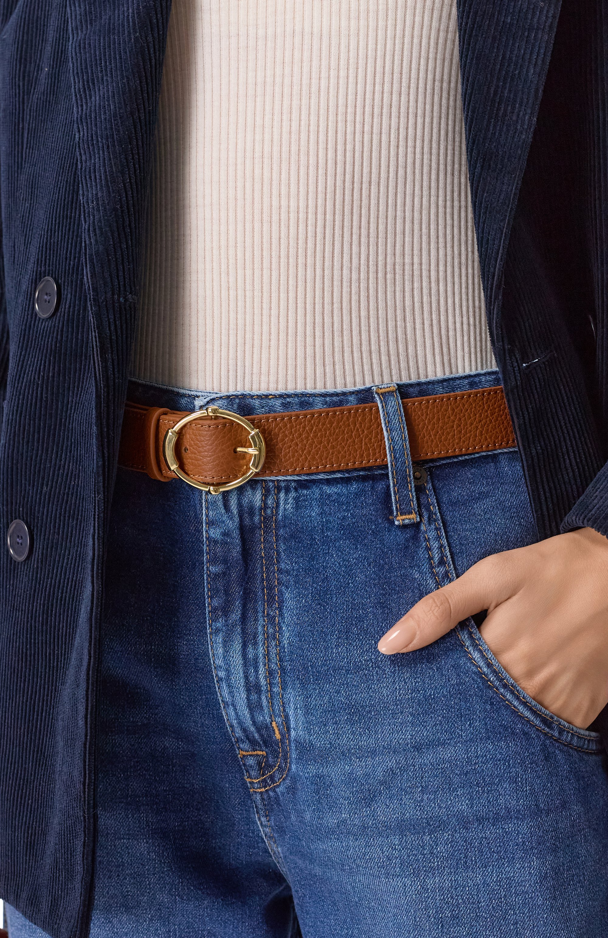 Кожаный ремень COCCINELLE, арт. E3 UU5 11 06 01, фото 2