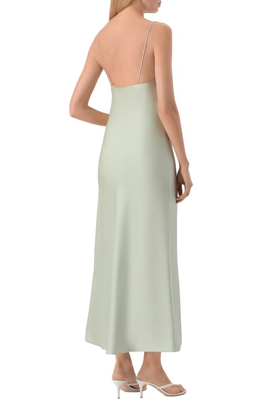 Атласное платье MVST M26.2PW.D014/F096 D0UBLE SATIN Зелёный  M26.2PW.D014/F096 D0UBLE SATIN Фото 3