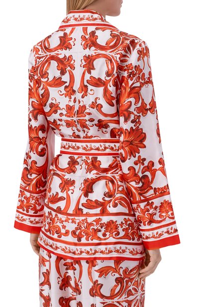 Шелковая рубашка DOLCE & GABBANA, арт. F5Q03T/GDDRE, фото 4