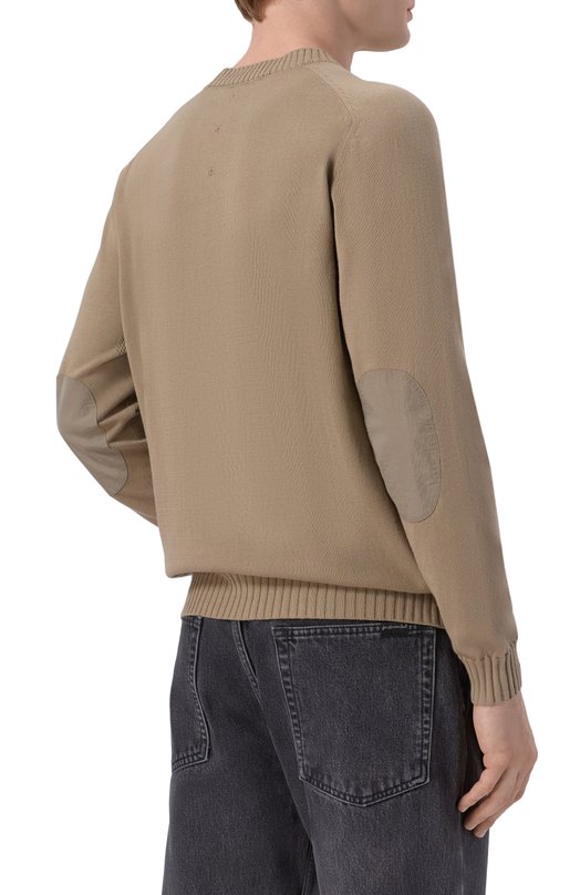 Хлопковый джемпер Premiata PMG36 Бежевый  PMG36 Фото 4