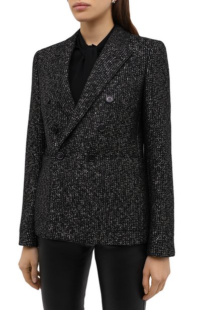 Шерстяной жакет SAINT LAURENT, арт. 611054/Y3B68, фото 4