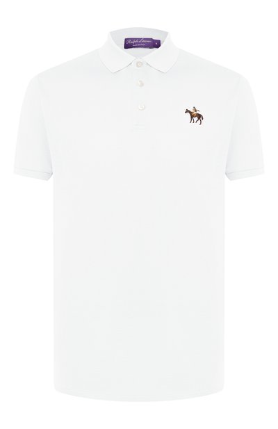 Хлопковое поло RALPH LAUREN, арт. 790508036, фото 1
