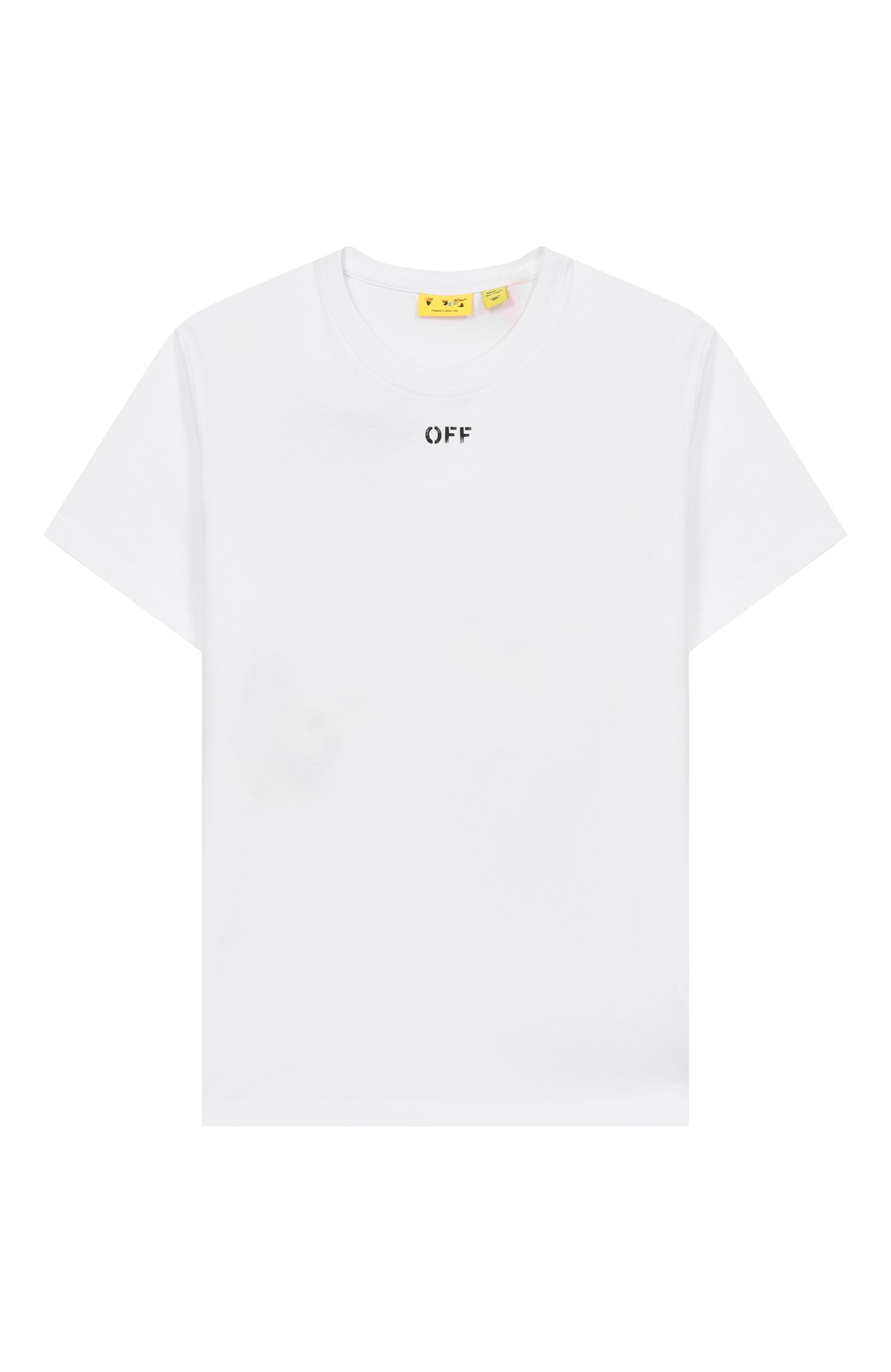 Хлопковая футболка OFF-WHITE, арт. 0GAA001F26JER0081, фото 1