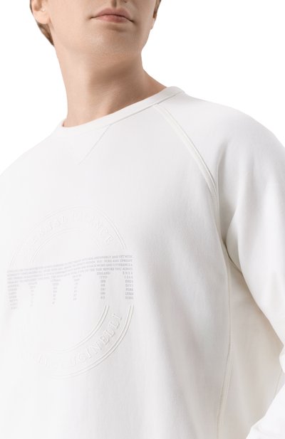 Хлопковый свитшот BRUNELLO CUCINELLI, арт. MM8369017G, фото 5